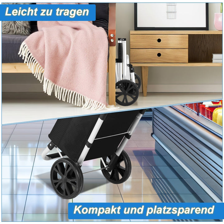 Shopping trolley shopping roller foldable 40L | Kalsten