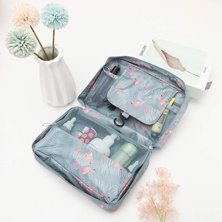 Kalsten | TravelEase –  Water-Resistant Travel Toiletry Bag with Hanging Hook