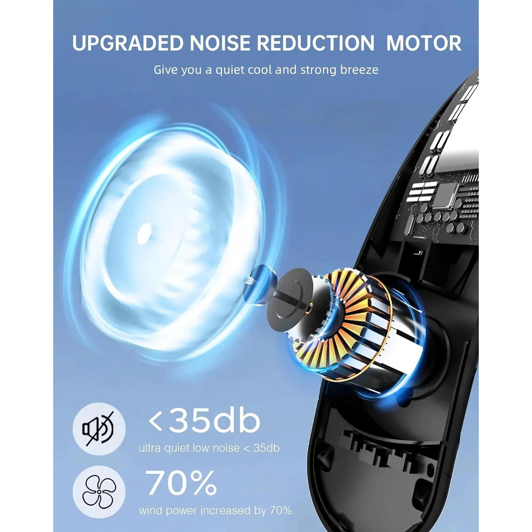 Portable Neck Fan with Rechargeable Cooling for Outdoor Sports | Kalsten