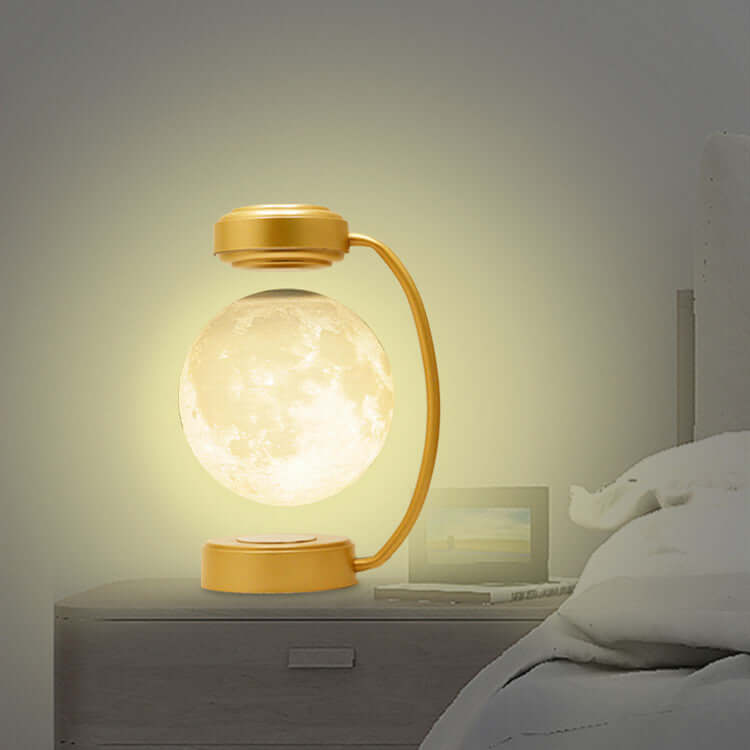 3D LED Moon Night Light Wireless Magnetic Levitating Rotating Floating Ball Lamp For School Office Bookshop Home Decoration | Kalsten