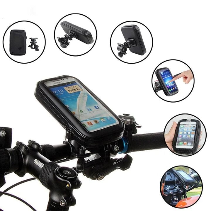 RideCharge Pro – Waterproof Phone Holder with USB and 15W Wireless Charging for Bike and E-Bike | Kalsten