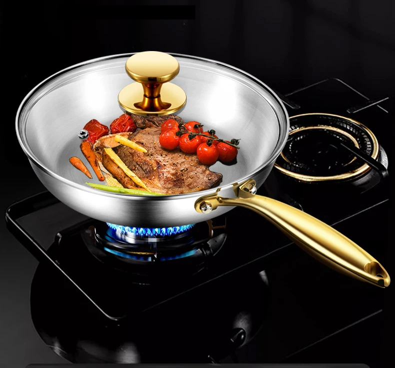ChefSteel – Professional Stainless Steel Frying Pan for Gas & Induction | Kalsten