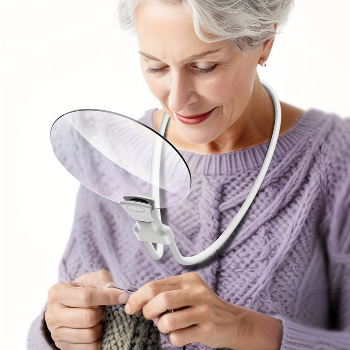5x Hands-Free Neck Magnifier