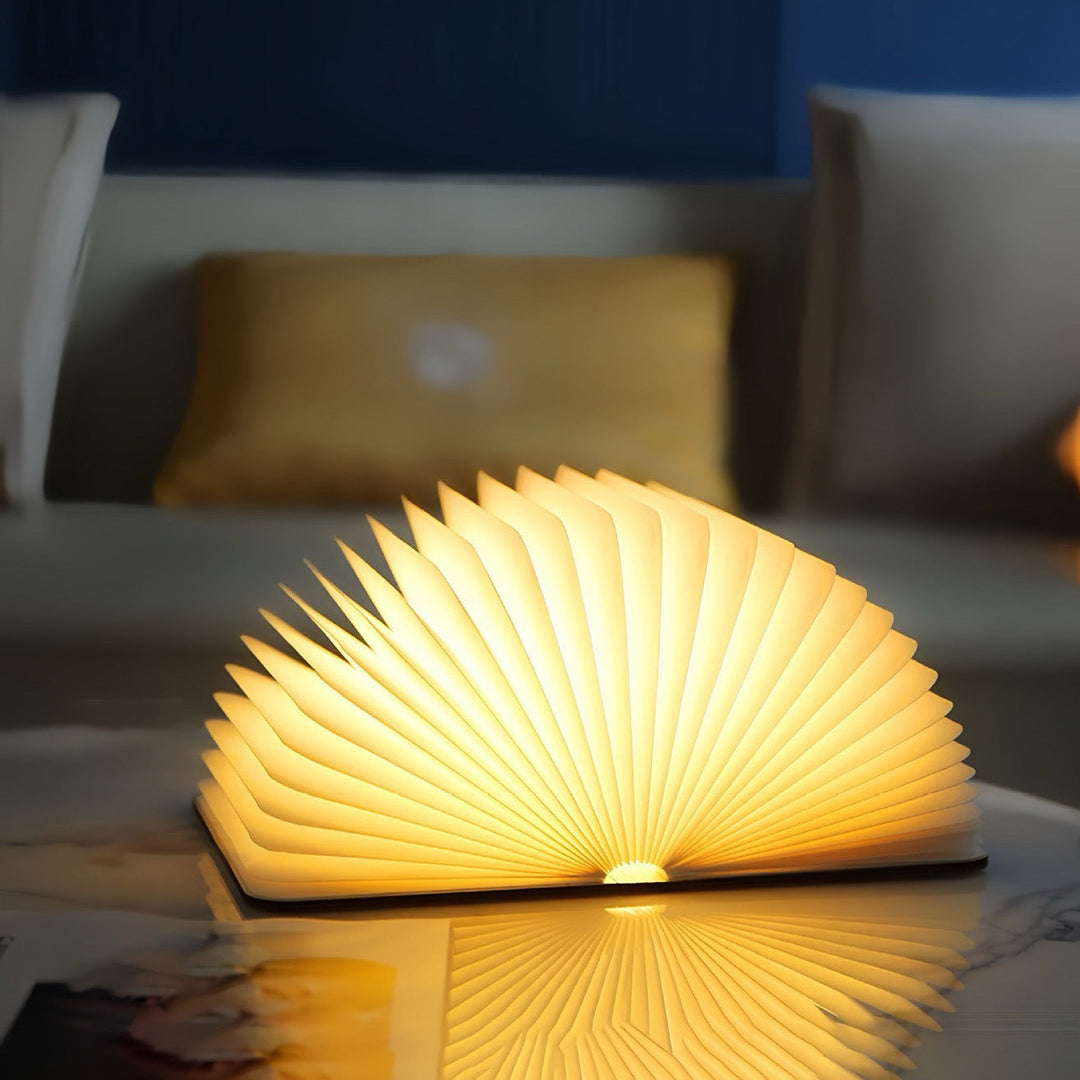 📖 Wooden Book Lamp - For Desk Study Gift Decoration Light | Kalsten
