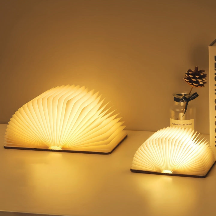 📖 Wooden Book Lamp - For Desk Study Gift Decoration Light | Kalsten