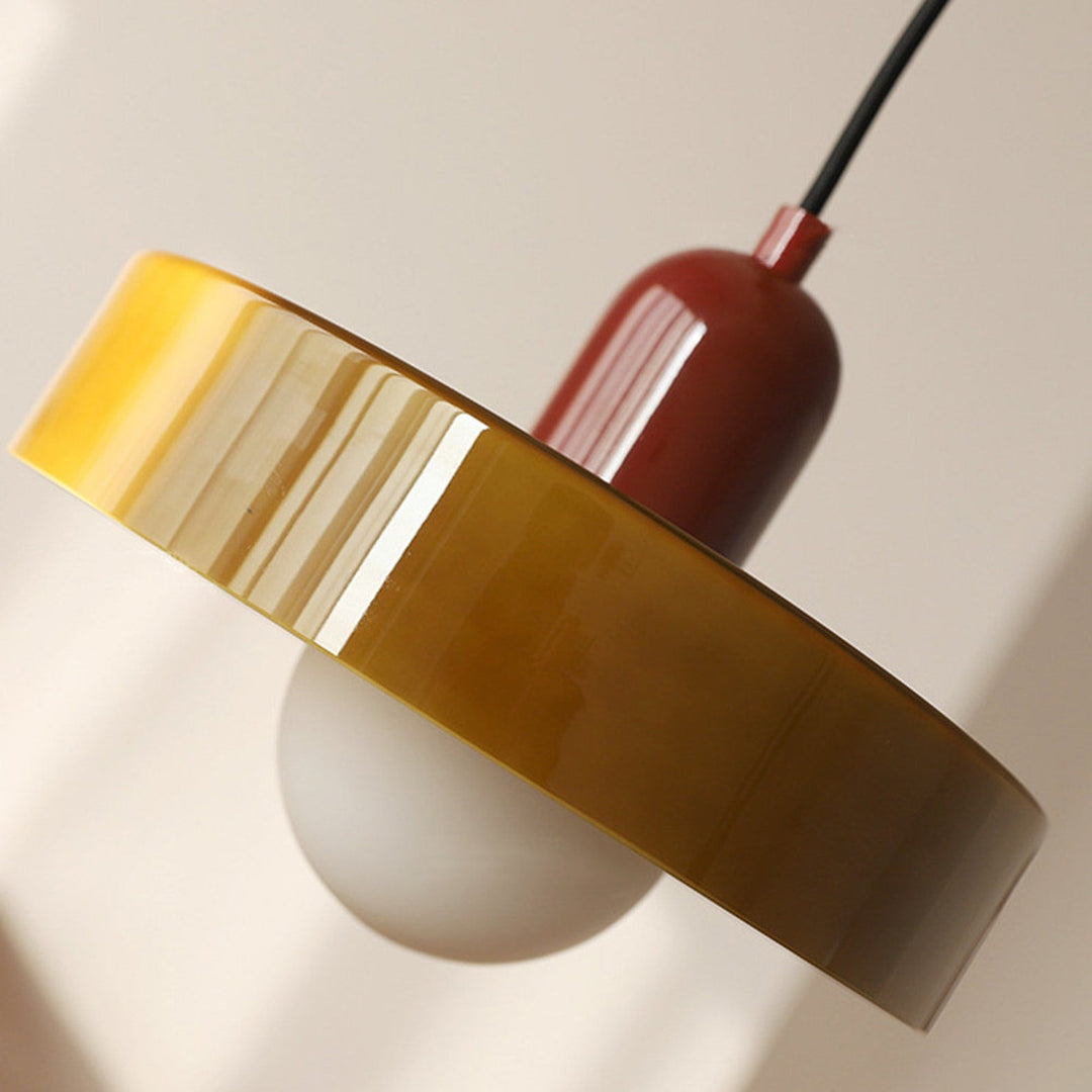 Colorful Bauhaus-Style Pendant Lamp - StiloGlas | Kalsten