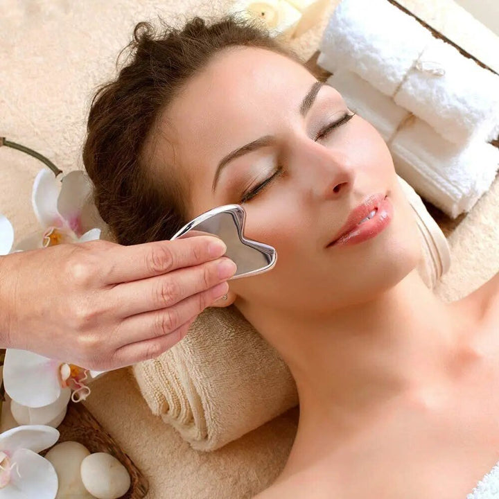 Sculpt Goodbye Tensions Removes Wrinkles Gua Sha Made of Stainless Steel | Kalsten