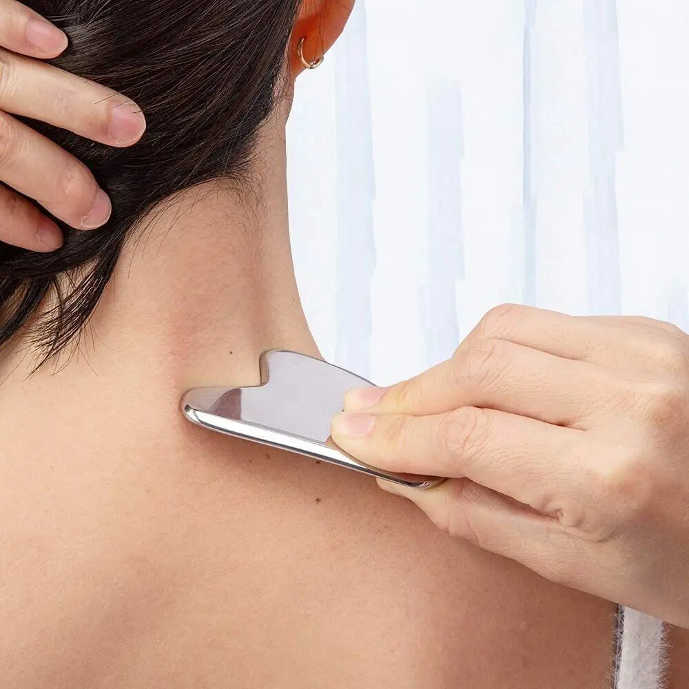 Sculpt Goodbye Tensions Removes Wrinkles Gua Sha Made of Stainless Steel | Kalsten