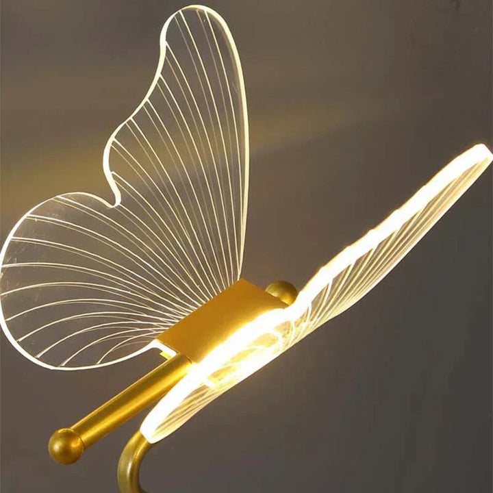Elegant LED Table Lamp in Butterfly Design Kalsten