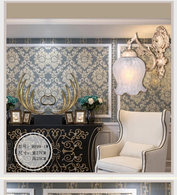 Vintage Wall Lamp in European Style | Kalsten