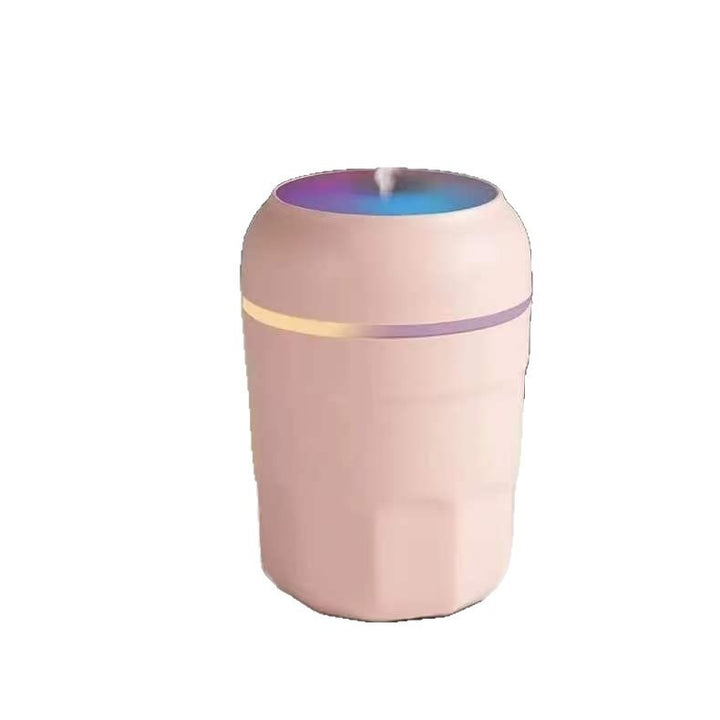 Aroma diffuser with LED and ultrasonic nebulization