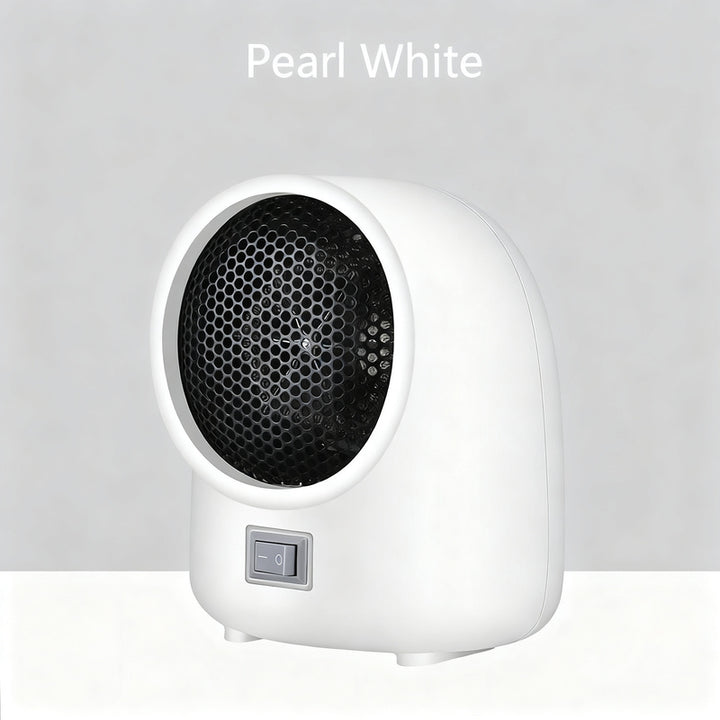 Compact desk heater, portable