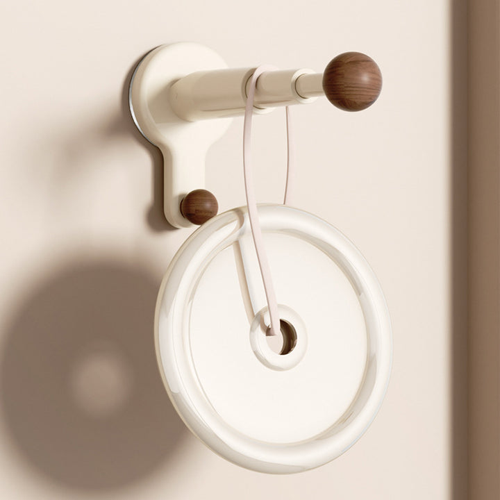 Wall-mounted laundry hanger, extendable, no drilling