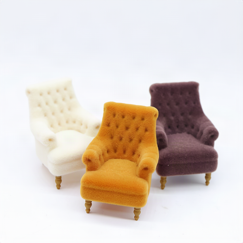 Miniature Armchair, Dollhouse Furniture