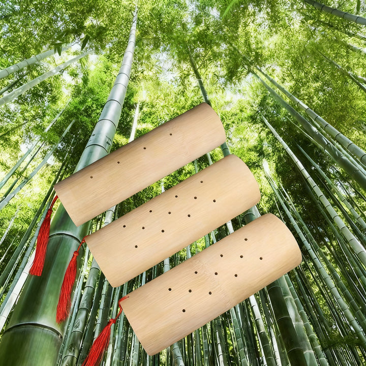 Bamboo Neck Pillow, U-Shape, Hard Shell