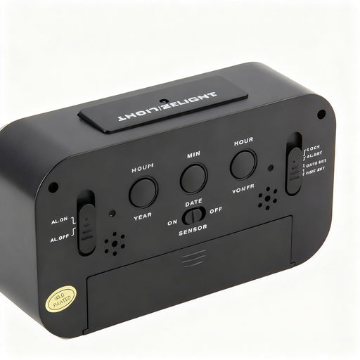 Digital Alarm Clock Light with LED Display