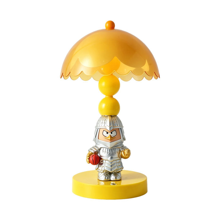 Penguin table lamp with armor, ABS