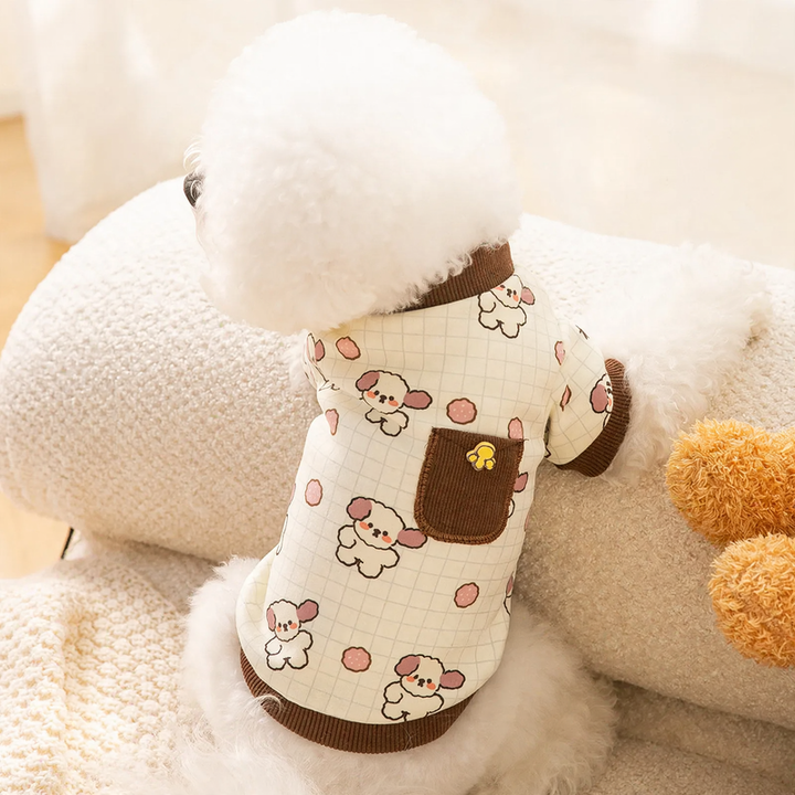 Two-legged pet onesie, fleece