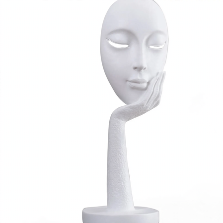 Modern art figure made of resin, decoration