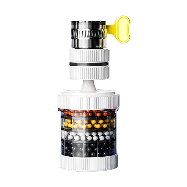 Swivel faucet attachment with filtration