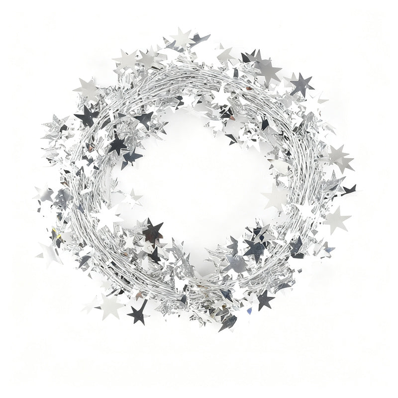 Star garland, 7.5 m, plastic