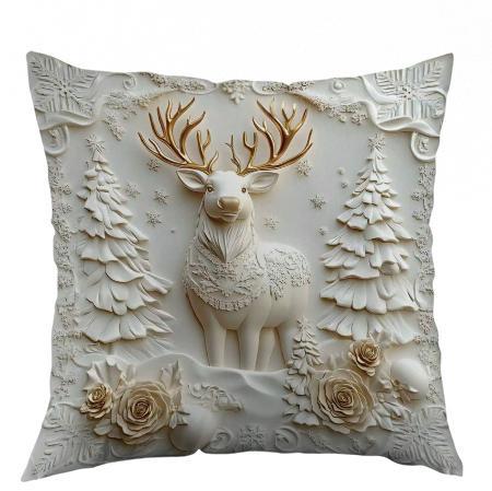 Pillowcase made of short pile, 45×45 cm, Nordic
