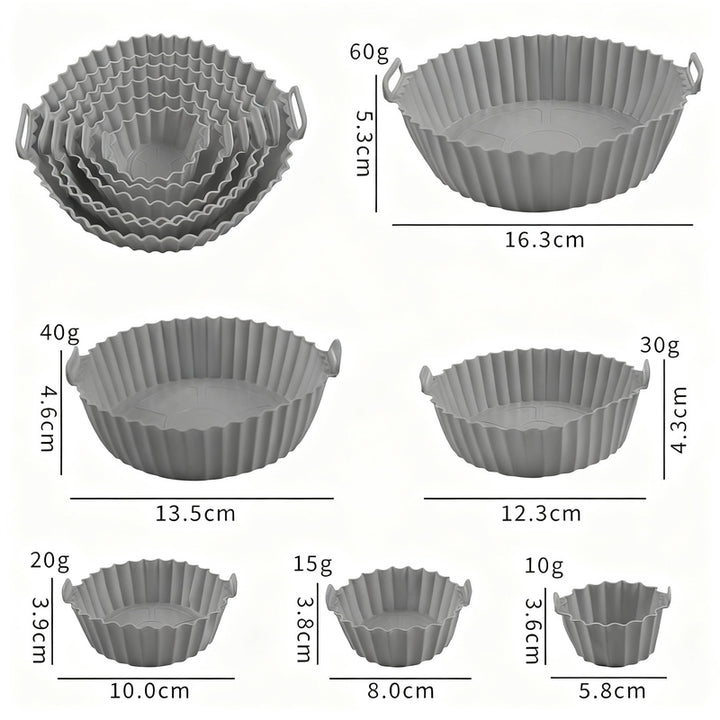 Silicone baking mold, egg shape, 9×7.5×5.5 cm