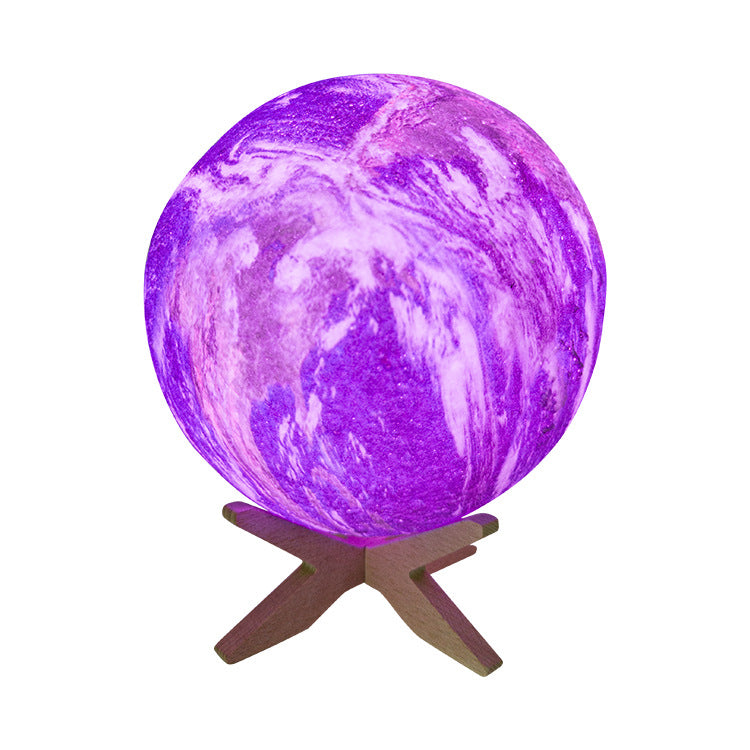 LED mouth lamp with remote control and color change