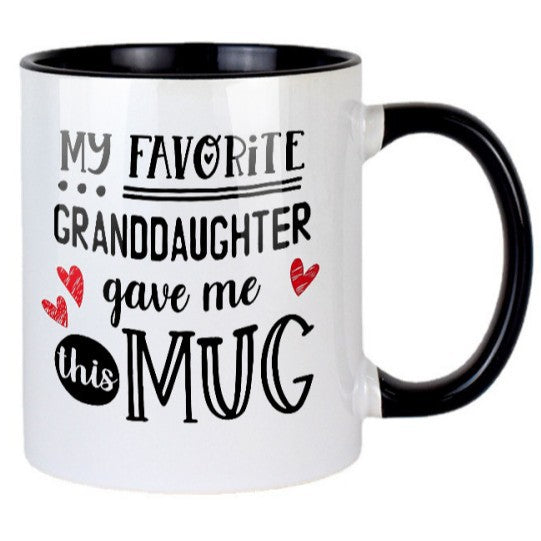 Ceramic coffee mug with saying, 301–400 ml