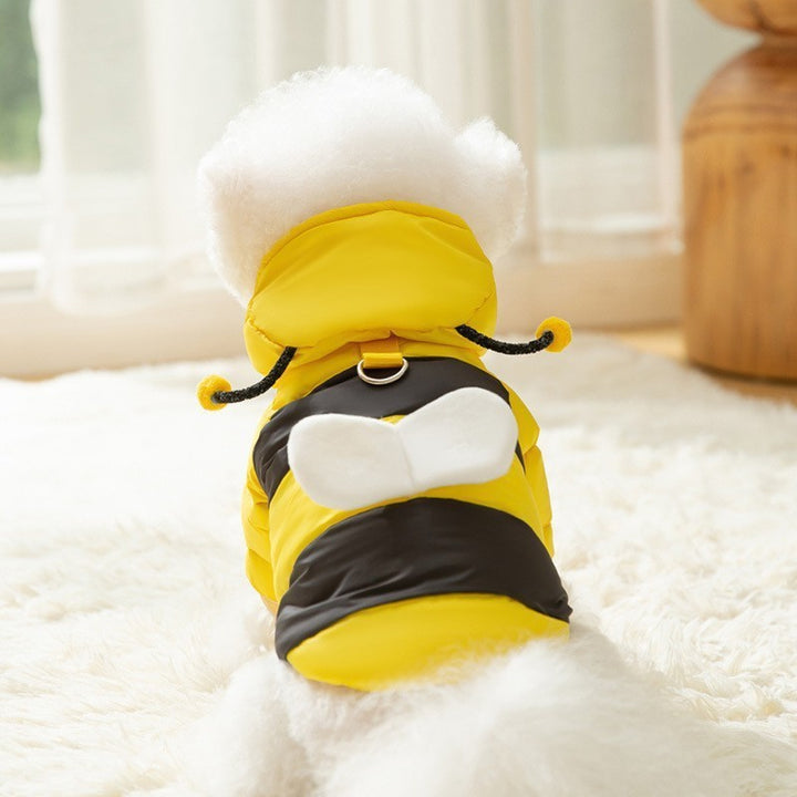 Sweatshirt for dogs and cats with bee motif