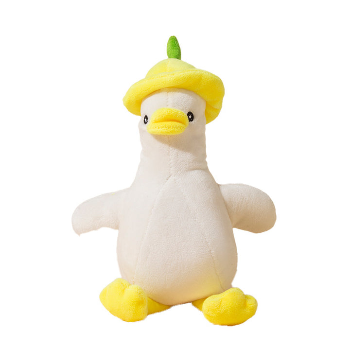 Plush toy with squeaker for dogs and cats