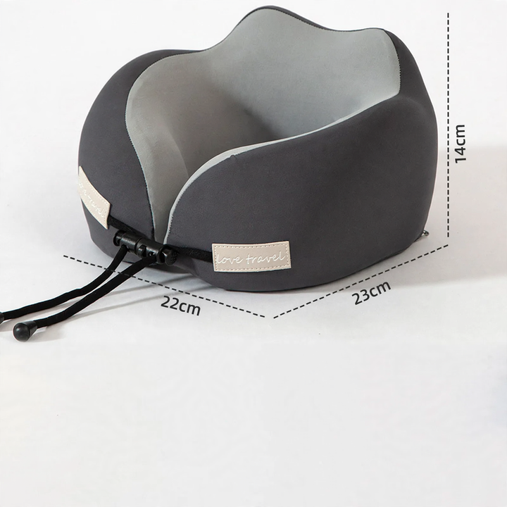 Memory Foam Neck Pillow for Travel and Everyday Use