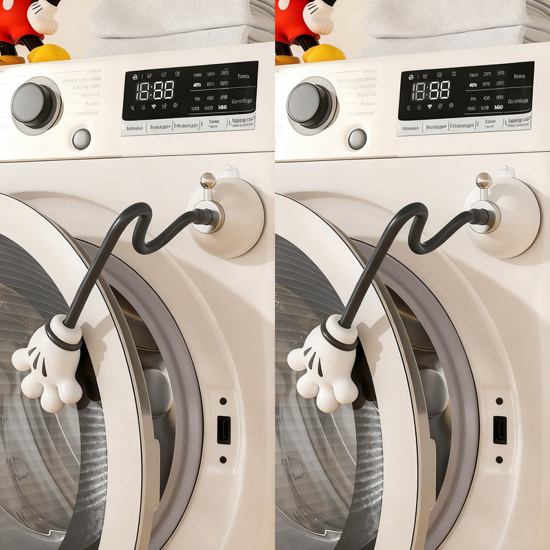 Door fixator for drum washing machines