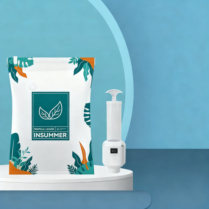 Vacuum compression bags for clothing and bedding