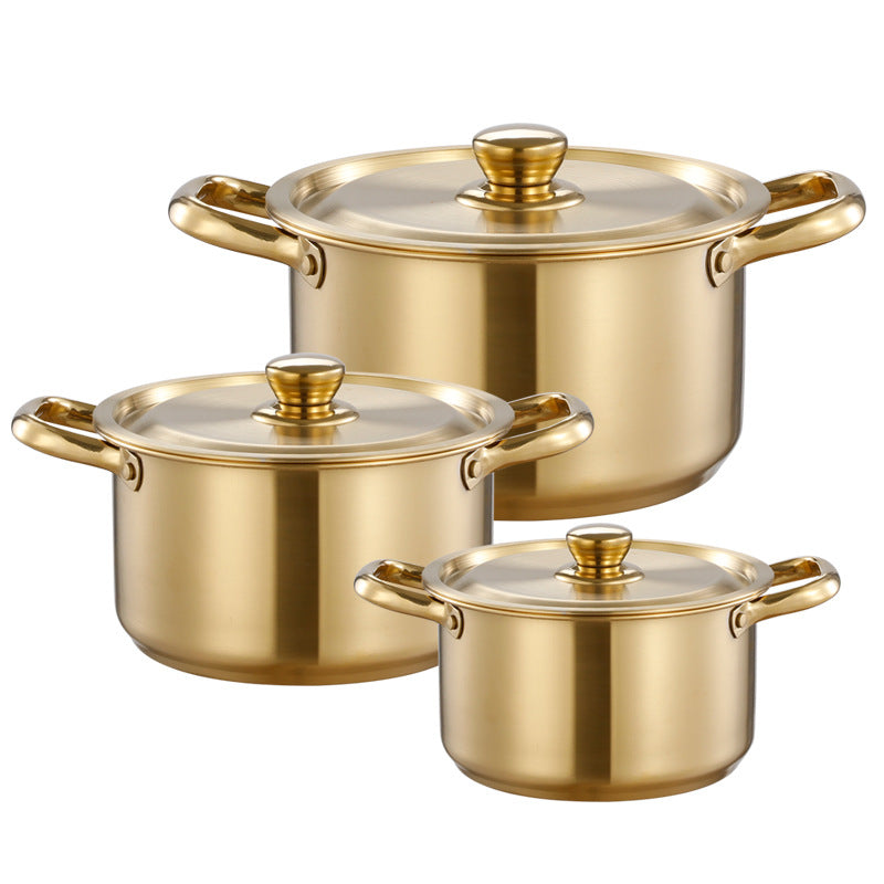 Stainless Steel Cooking Pot 20 cm, 1.1–2 L, Model HD190912