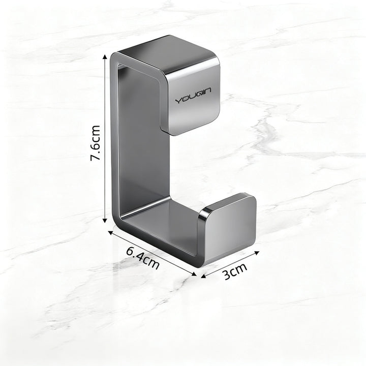 Stainless steel hanging hooks for sinks