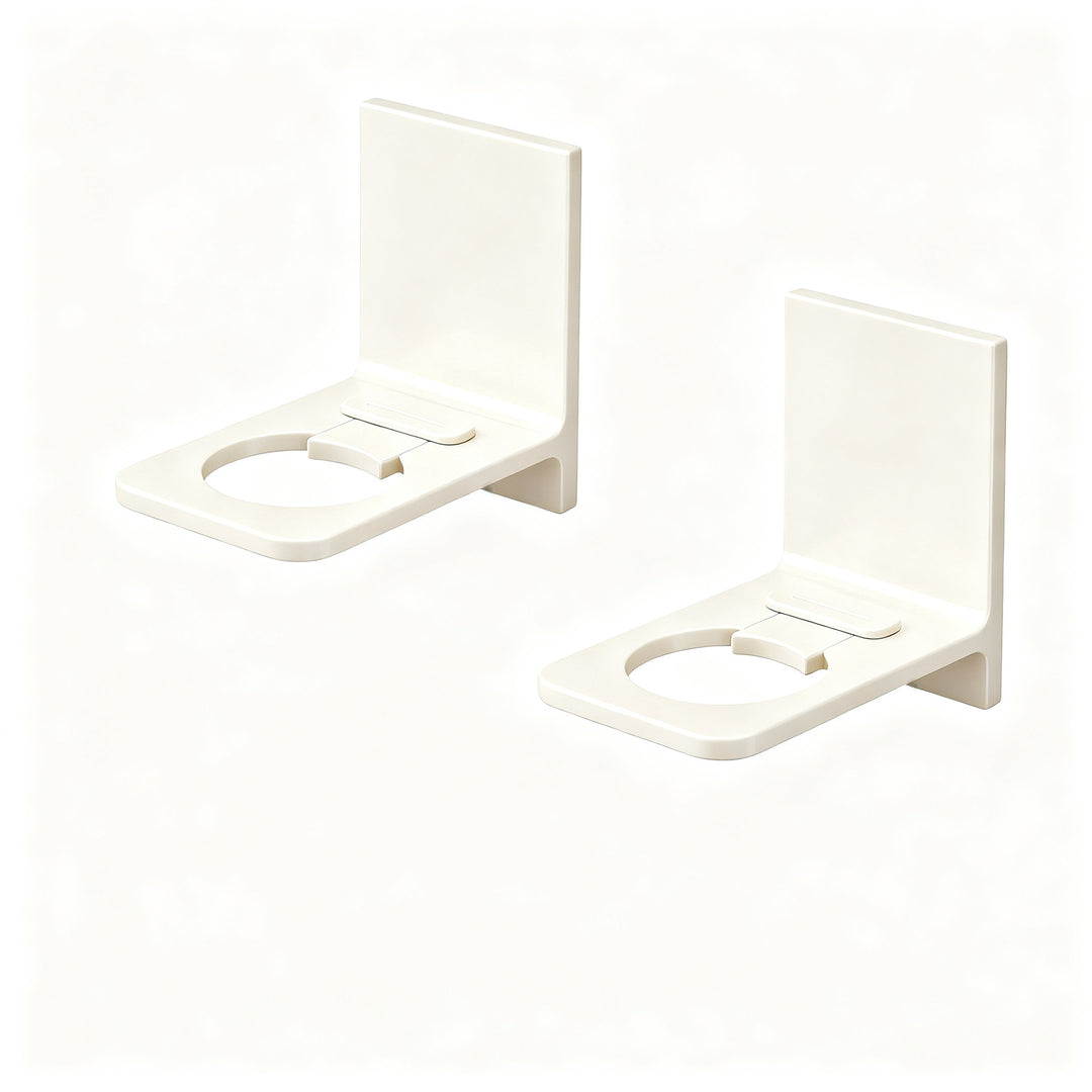 Adjustable bathroom shelf made of aluminum