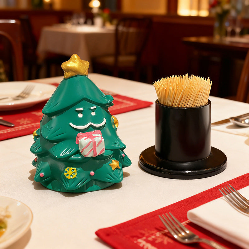 Toothpick holder, Christmas tree shape
