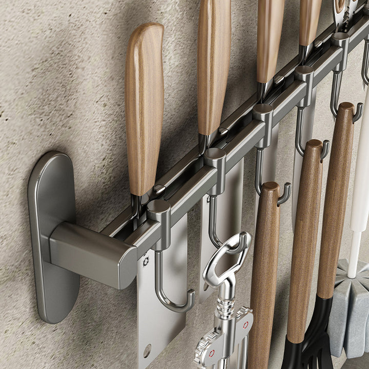 Stainless Steel Hook Rack for Kitchen Tools