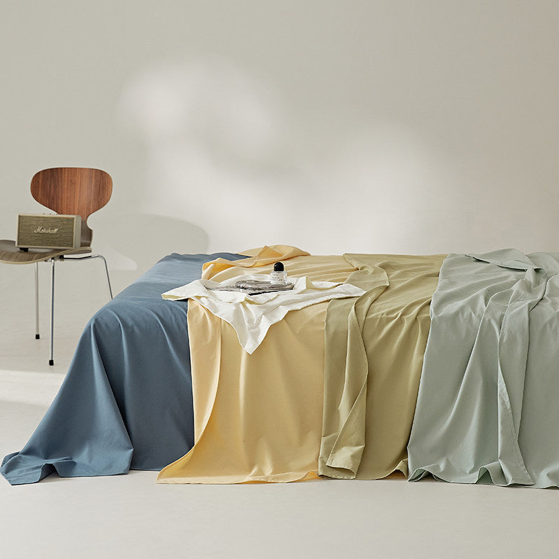 Cotton duvet cover with flannel finish, high quality