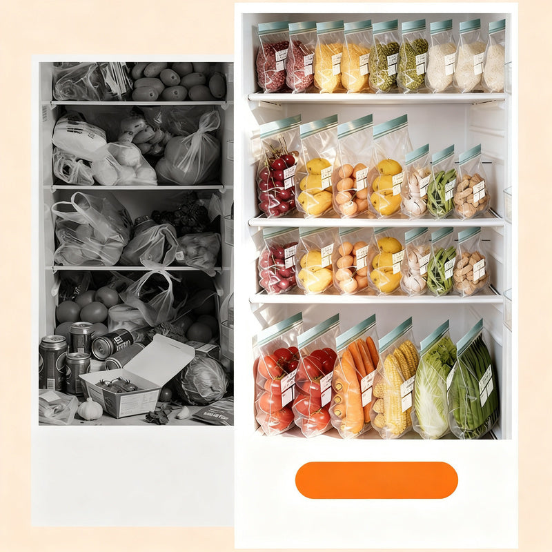 Freezer bags made of PE, food safe