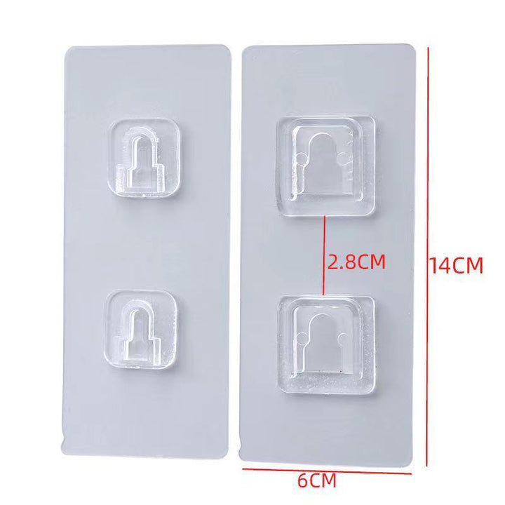 Plastic hook-and-loop fasteners, self-adhesive