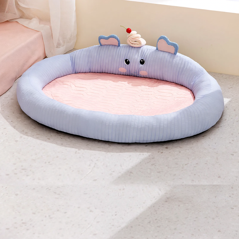 Breathable Pet Bed for Summer, Wicker
