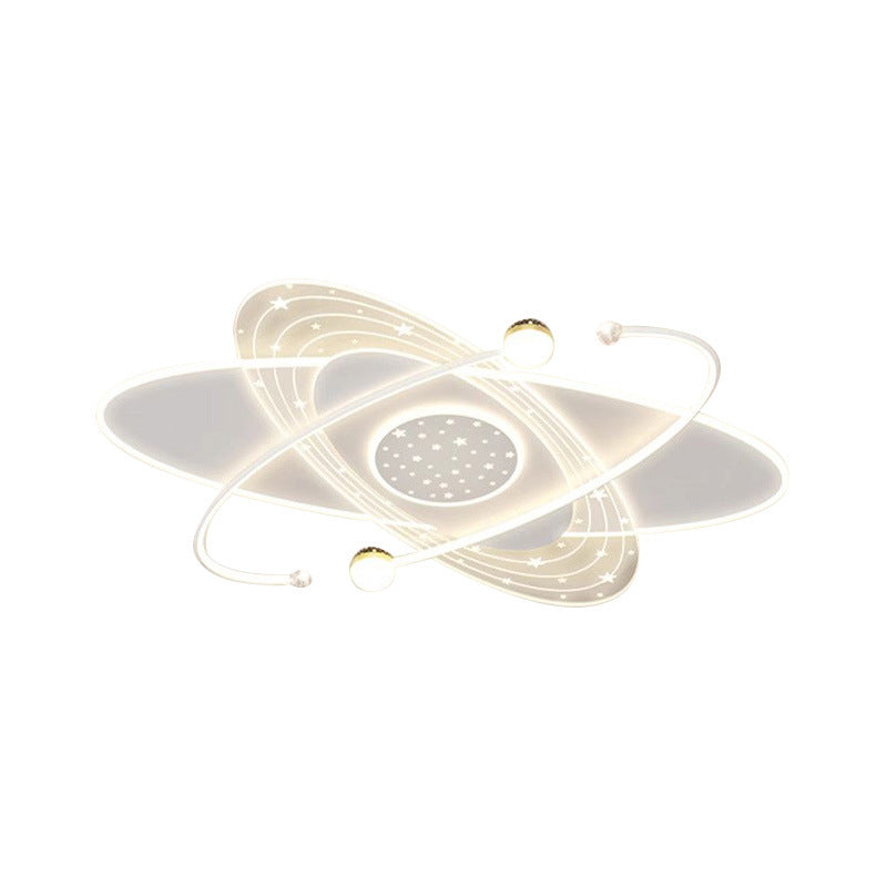 Ceiling light with LED and voice control