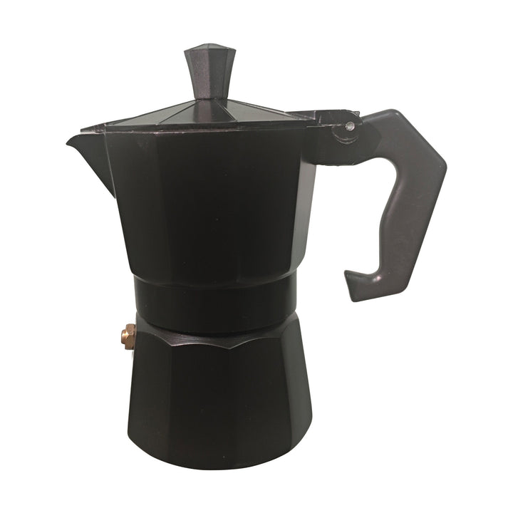 Stainless steel espresso maker