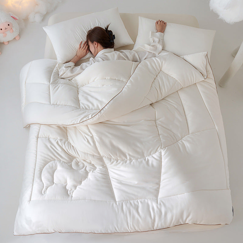 Wool blanket Australian sheep wool, winter bed