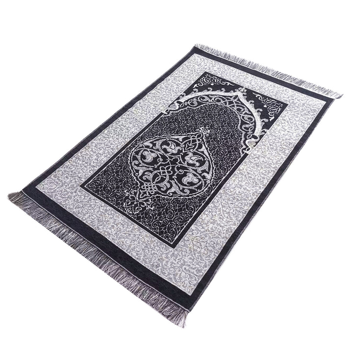 Prayer mat made of polyester, 70 x 110 cm, ethnic design