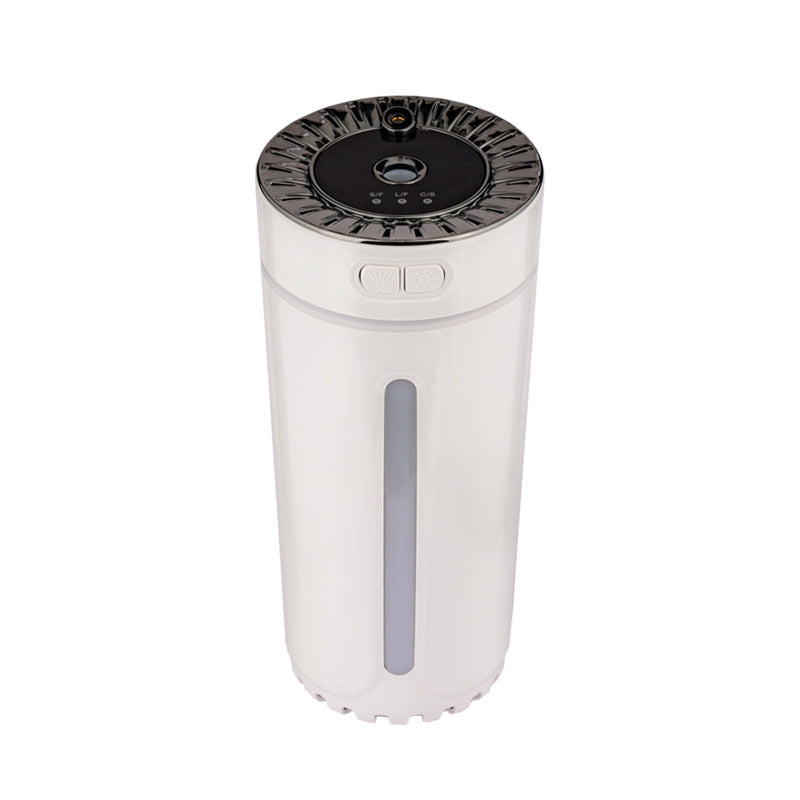 Auto fragrance dispenser with spray function and humidification