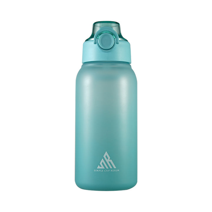 1L water bottle with aroma inserts and straw