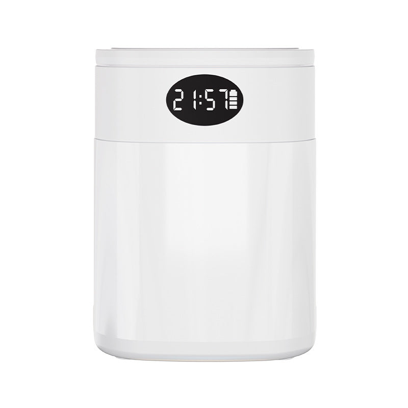 LED night light with remote control and clock